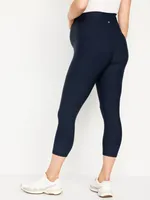 Legging de maternité court sculptant Powersoft à panneau complet