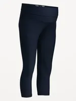 Legging de maternité court sculptant Powersoft à panneau complet