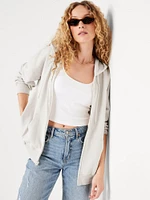 SoComfy Oversized Zip Hoodie Sweatshirt