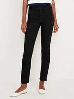 High-Waisted Wow Straight Ankle Jeans