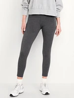 High-Waisted Fashion Layering 7/8 Legging