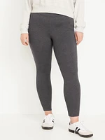 High-Waisted Fashion Layering 7/8 Legging