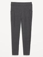 High-Waisted Fashion Layering 7/8 Legging