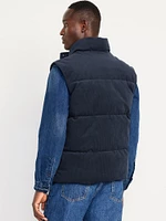 Corduroy Puffer Vest