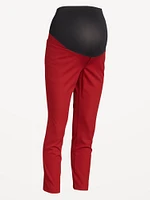 Pantalon de maternité Pixie à panneau intégral, longueur cheville