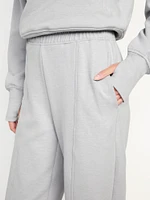 High-Waisted Dynamic Fleece Barrel-Leg Sweatpants