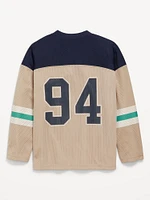 Oversized Hockey Jersey T-Shirt for Boys