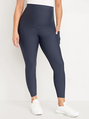 Legging PowerSoft longueur 7/8 à panneau couvrant de Maternité