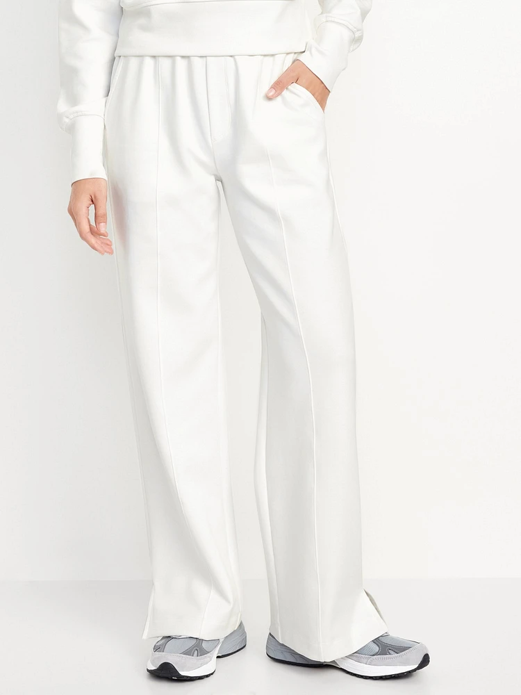 High-Waisted Dynamic Fleece Trouser Sweatpants
