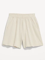Extra High-Waisted SoComfy Sweat Shorts -- 5-inch inseam