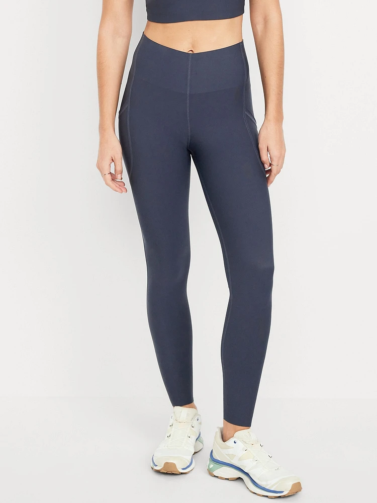 High-Waisted PowerSoft Sculpt 7/8 Pocket Leggings