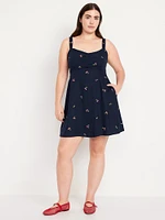 Fit & Flare Mini Dress