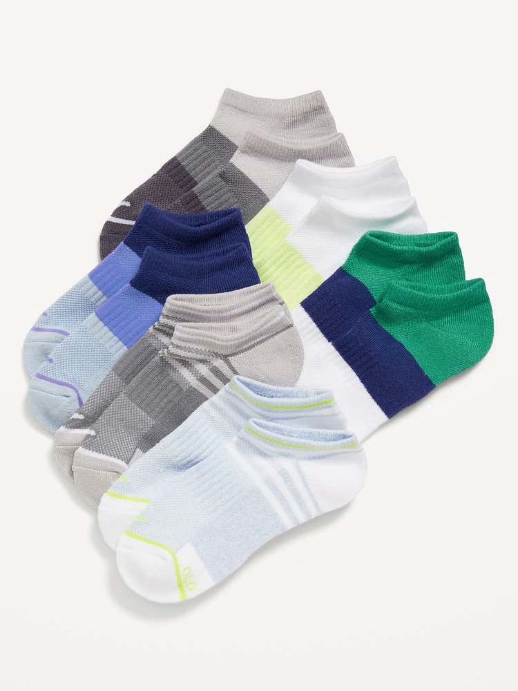 Ankle Go-Dry Performance Socks 6-Pack for Girls
