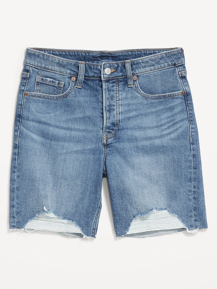 High-Waisted OG Jean Shorts -- 7-inch inseam
