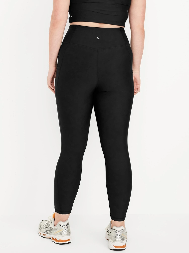 High-Waisted PowerSoft Crop Pocket Leggings 23"