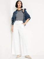 High-Waisted Super Wide-Leg Drapey Pants