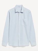 Classic Fit Linen-Blend Shirt