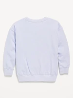 Oversized Graphic Sweatshirt for Girls