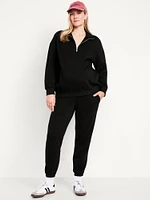 Pantalon de jogging maternité à taille rabattable