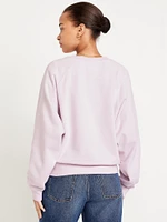 SoComfy Crew-Neck Graphic Sweatshirt
