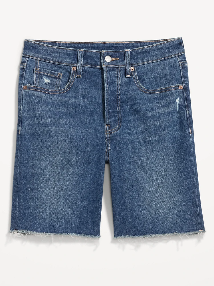 High-Waisted OG Jean Shorts -- 7-inch inseam