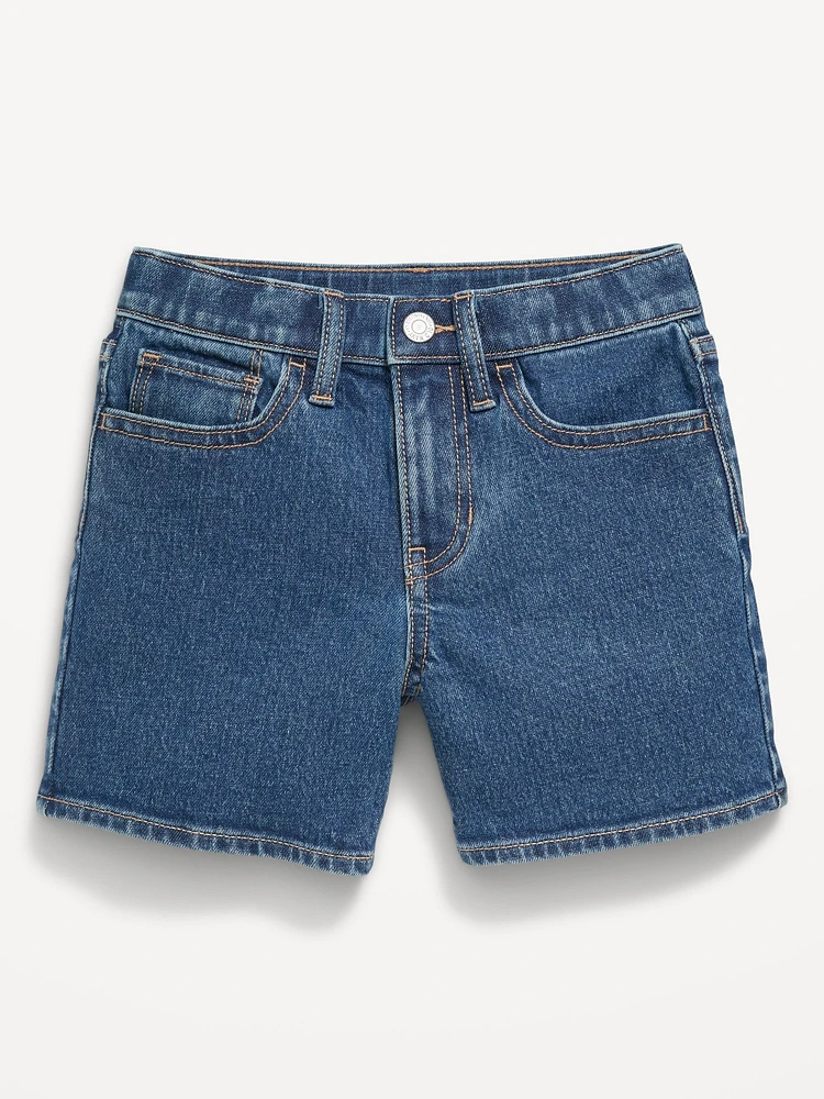 High-Waisted Jean Shorts for Girls
