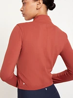 StudioSmooth Crop Full Zip