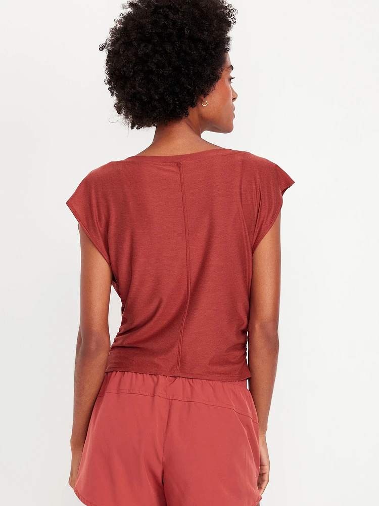 CloudMotion Ruched Top