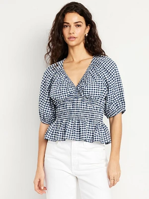 Smocked Top