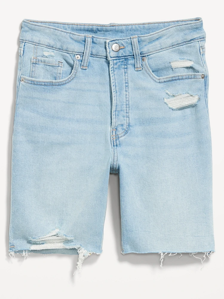 High-Waisted OG Jean Shorts -- 7-inch inseam