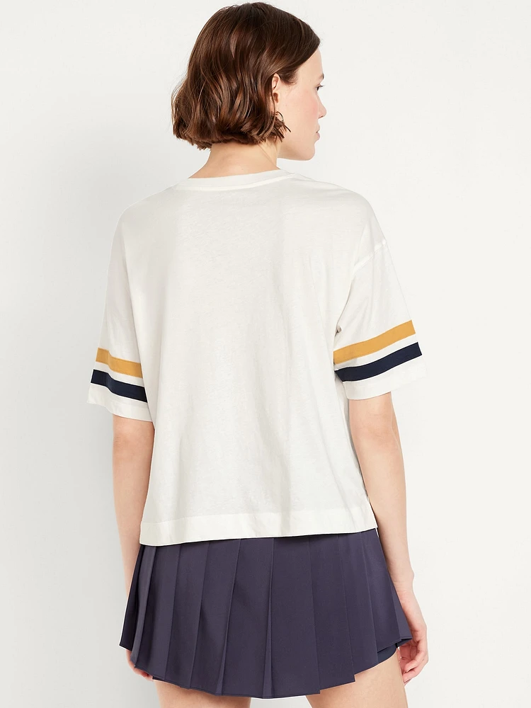 Football-Style Graphic T-Shirt