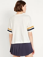 Football-Style Graphic T-Shirt