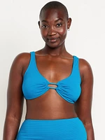 Textured Swim Top