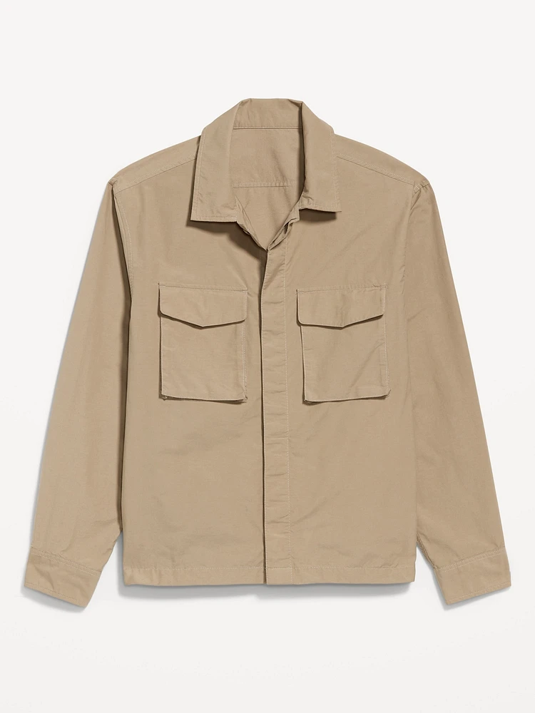 Loose Tech Shacket