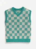 Oversized Vest for Toddler Boys