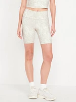 High-Waisted PowerSoft Biker Shorts -- 8-inch inseam