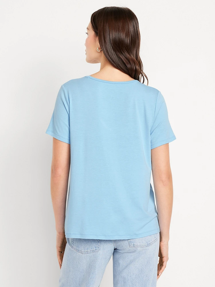 Luxe V-Neck T-Shirt