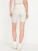 High-Waisted PowerSoft Biker Shorts -- 8-inch inseam