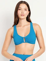 Textured Swim Top