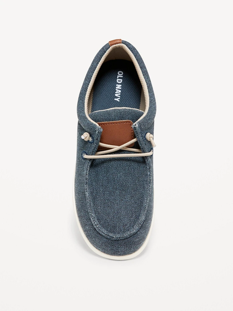 Slip-On Knit Deck Shoes for Boys