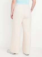 Dynamic Fleece Wide-Leg Sweatpants