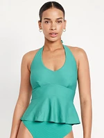 Matte Tankini Swim Top
