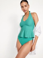 Matte Tankini Swim Top