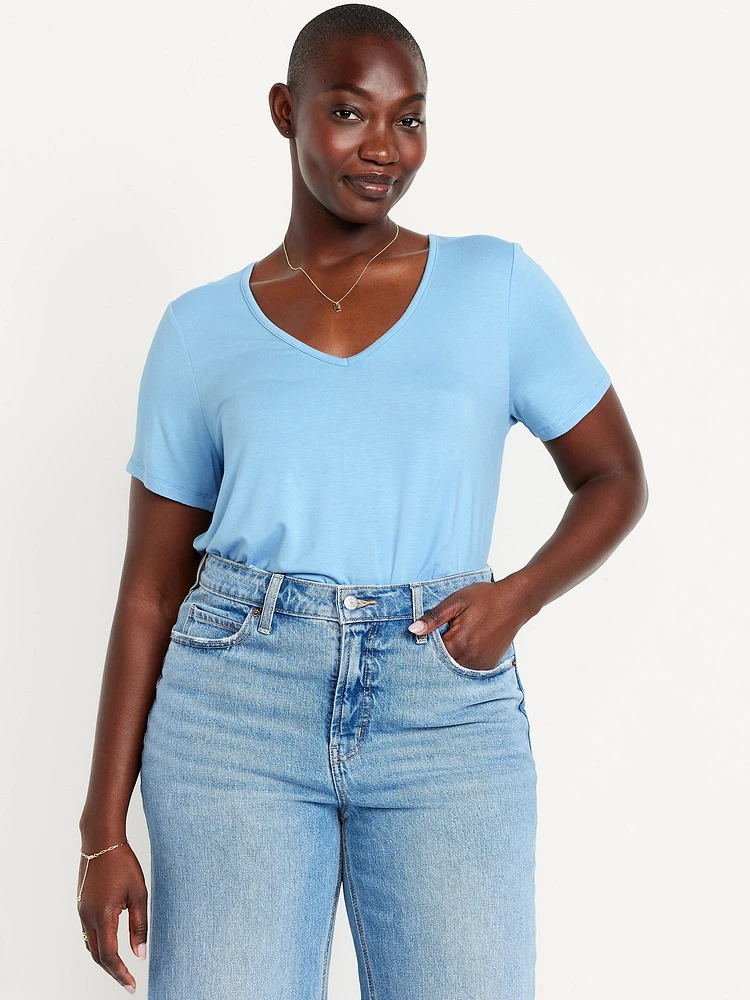 Luxe V-Neck T-Shirt