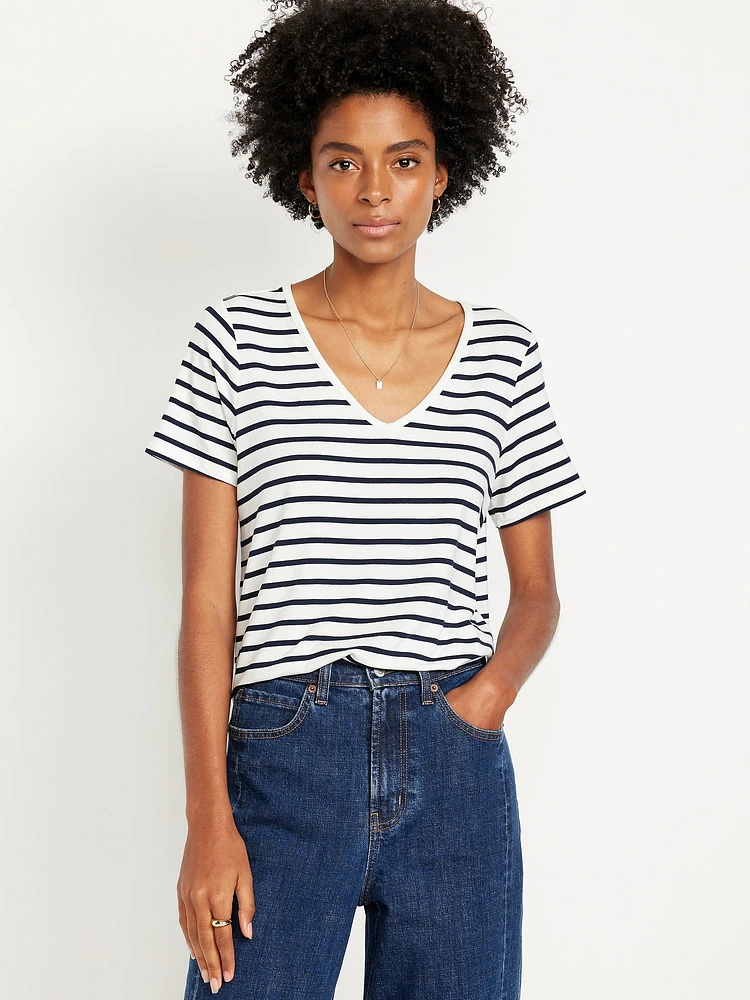 Luxe V-Neck T-Shirt