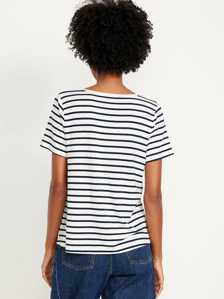 Luxe V-Neck T-Shirt