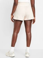 Extra High-Waisted Dynamic Fleece Sweat Shorts