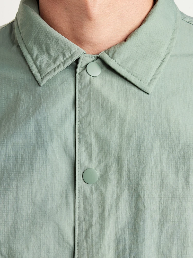 Water-Resistant Coach Jacket