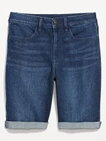 High-Waisted Wow Jean Shorts -- 9-inch inseam