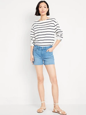 High-Waisted OG Jean Shorts - 3-inch inseam